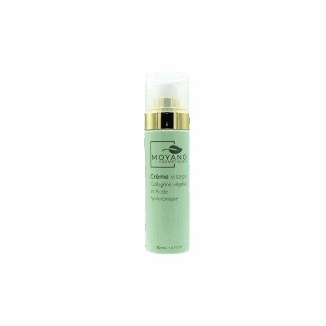 Crème Visage au collagène végétal et à l'acide hyaluronique végétal (50 ml)