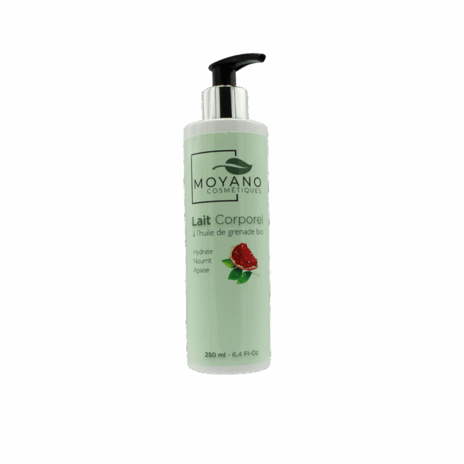 Lait corporel à l'huile de grenade Bio (250 ml)