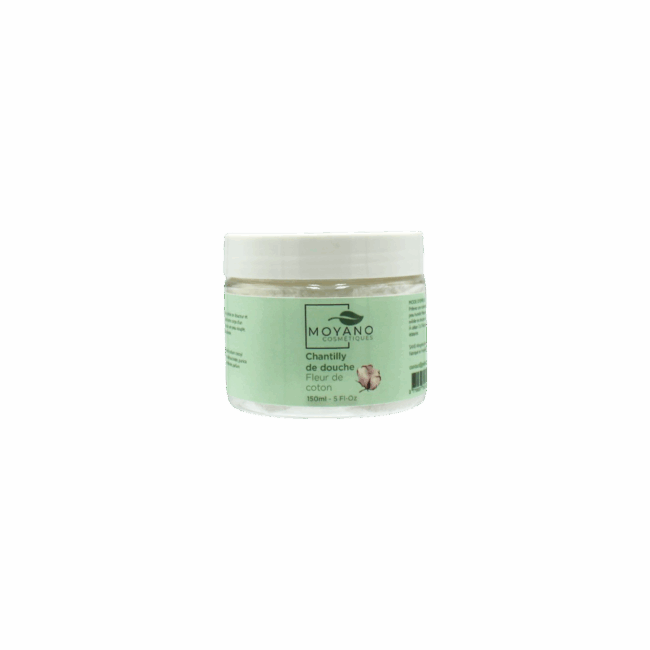 Chantilly de douche à la Fleur de coton (150 ml)