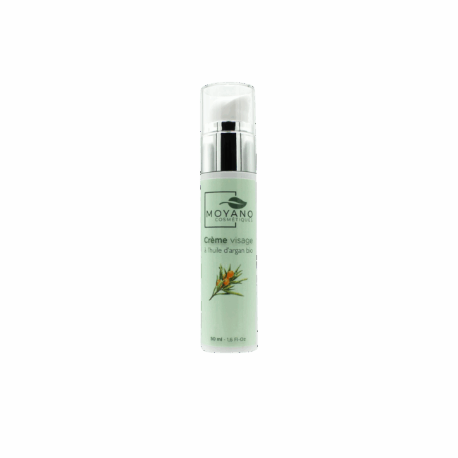 Crème Visage à l'huile d'argan  Bio (50 ml)