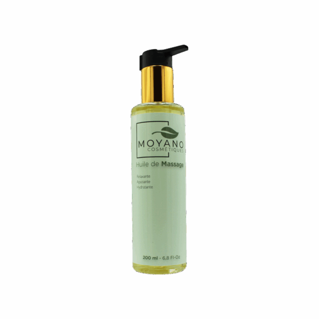 Huile de massage à la rose (200 ml)