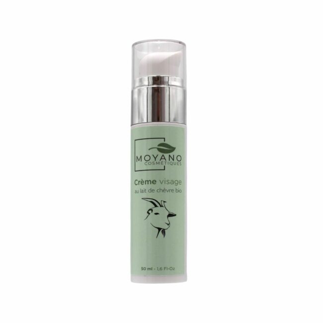Crème Visage au lait de chèvre  Bio (50 ml)